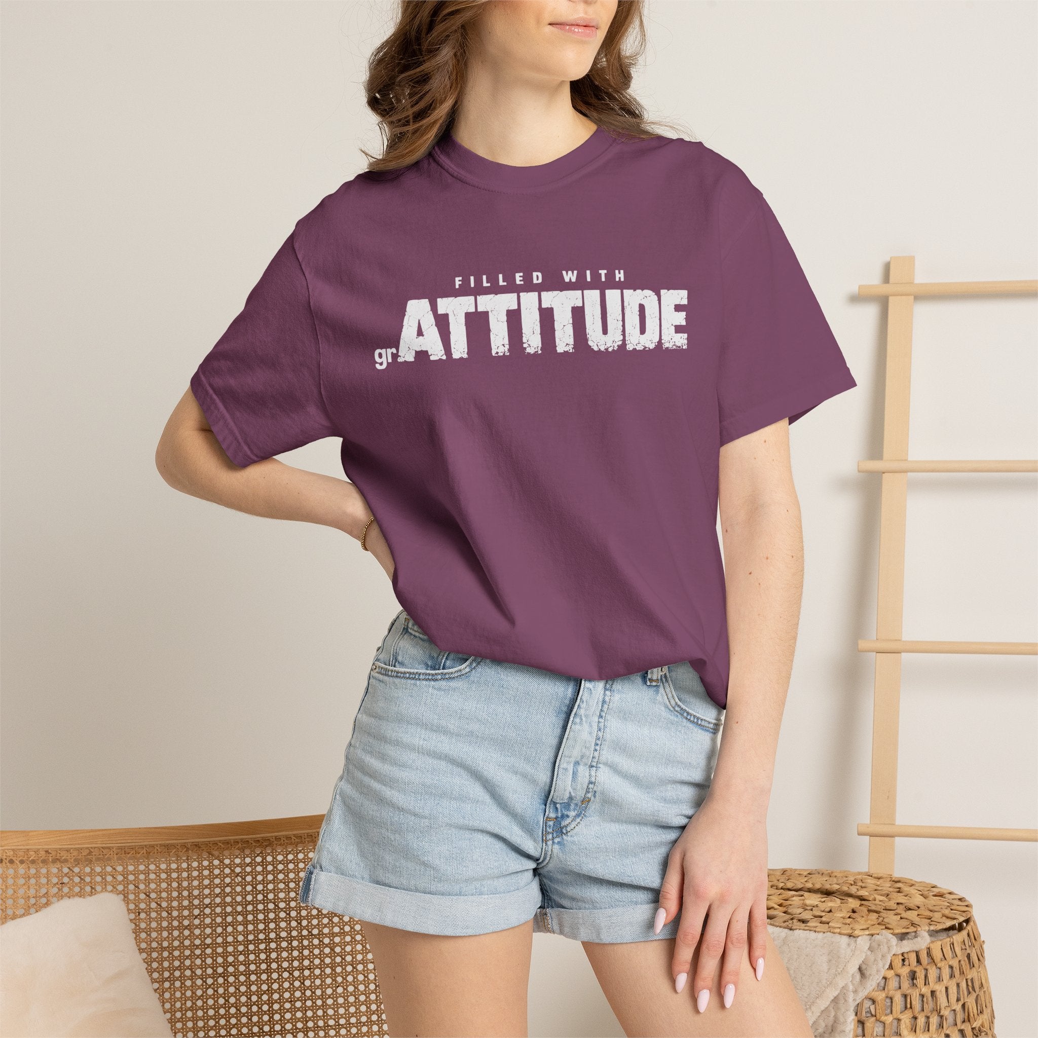 Filled With grAttitude Sassy Gratitude Comfort Colors® Unisex T-Shirt