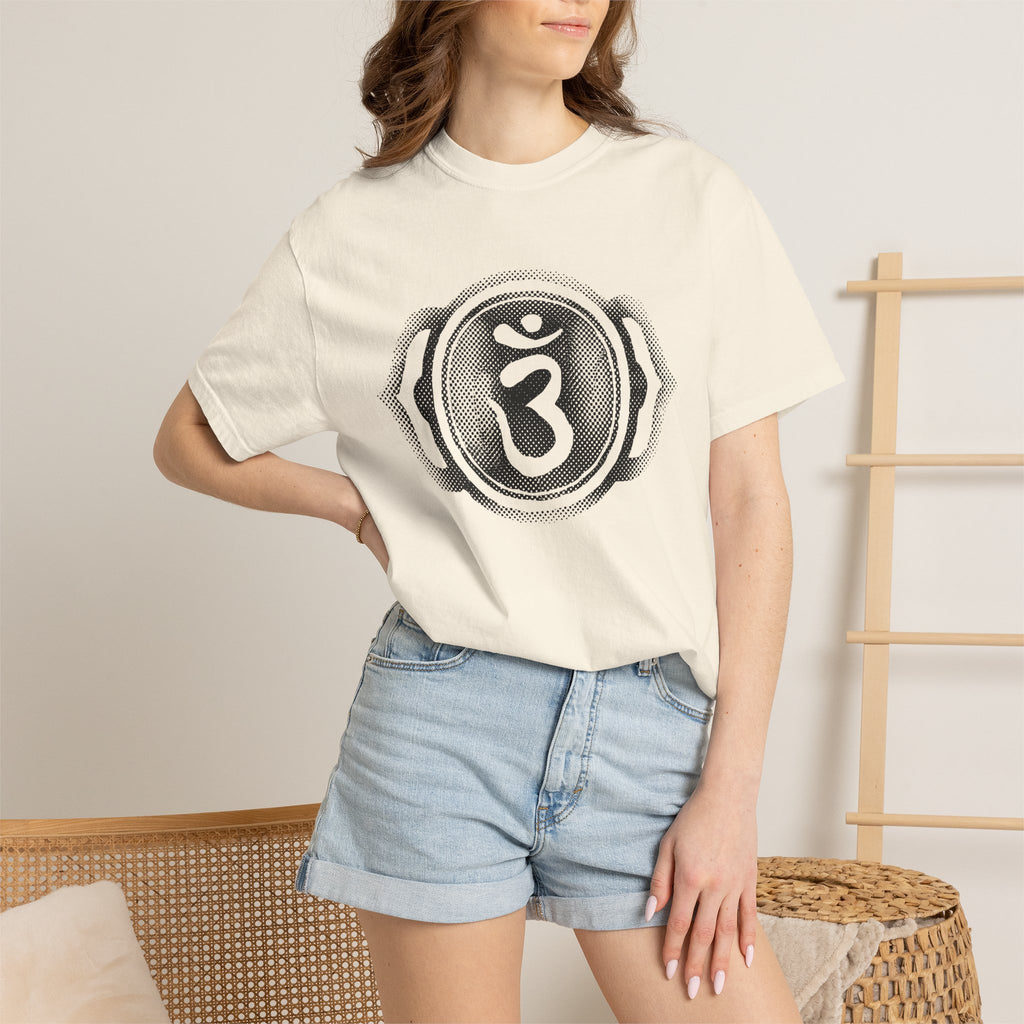 Om Ajna Third Eye Chakra Symbol Sacred Geometry Comfort Colors® Unisex T-Shirt