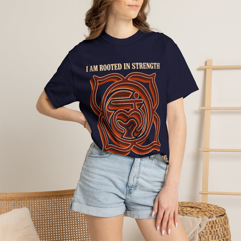 I Am Rooted in Strength No Storm Can Break Me Root Chakra Comfort Colors® Unisex T-Shirt