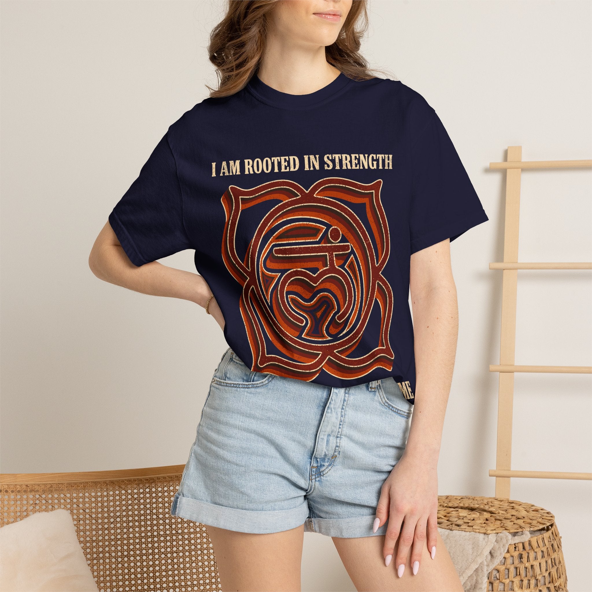 I Am Rooted in Strength No Storm Can Break Me Root Chakra Comfort Colors® Unisex T-Shirt