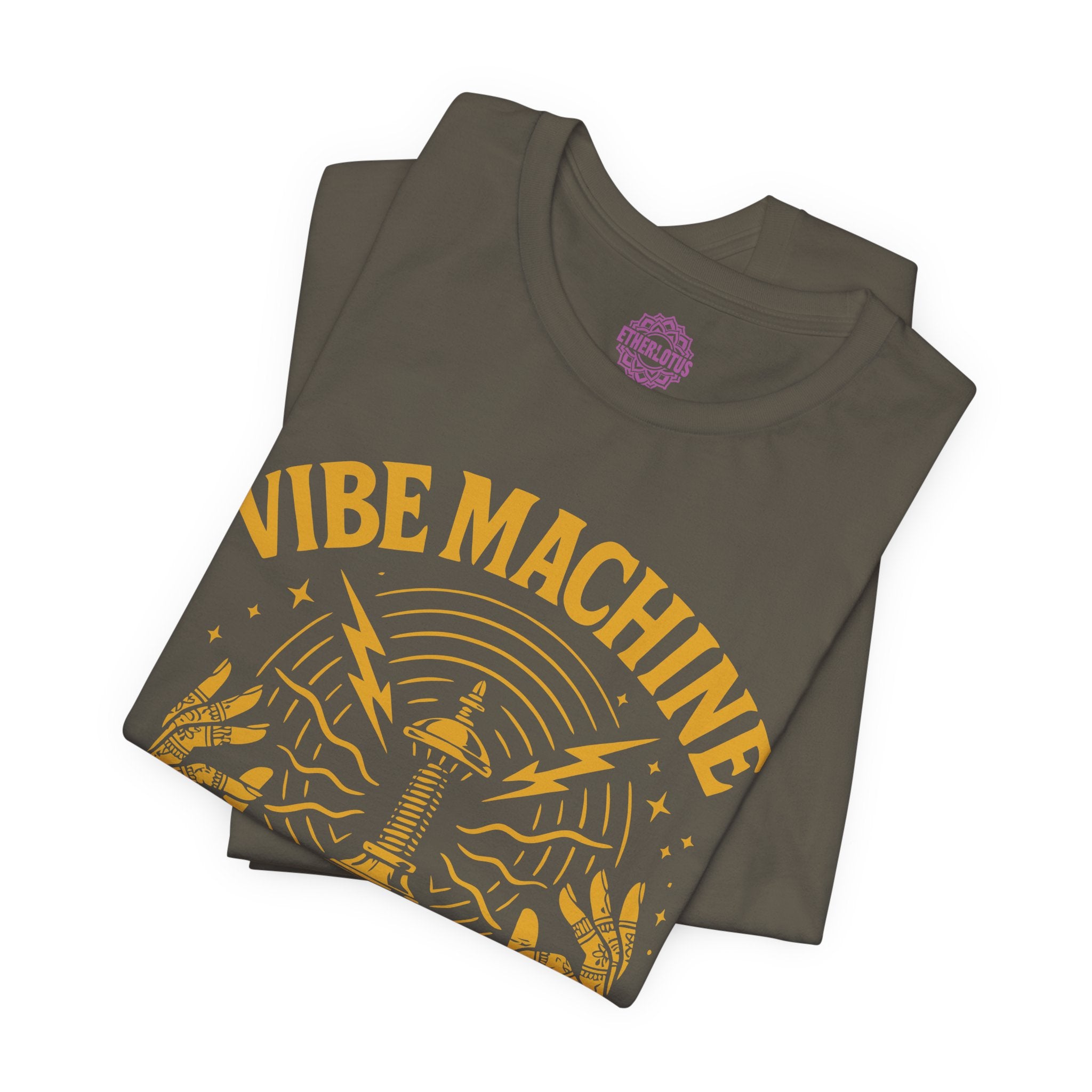 Vibe Machine Energy Frequency Premium Unisex T-Shirt