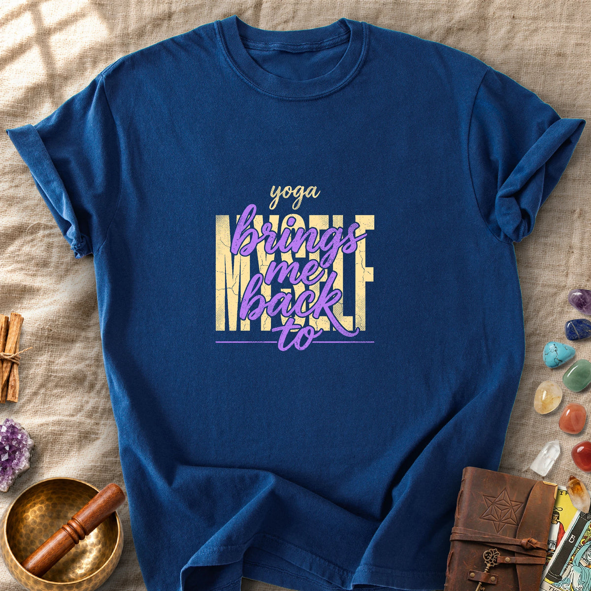 Yoga Brings Me Back To Myself Comfort Colors® Unisex T-Shirt