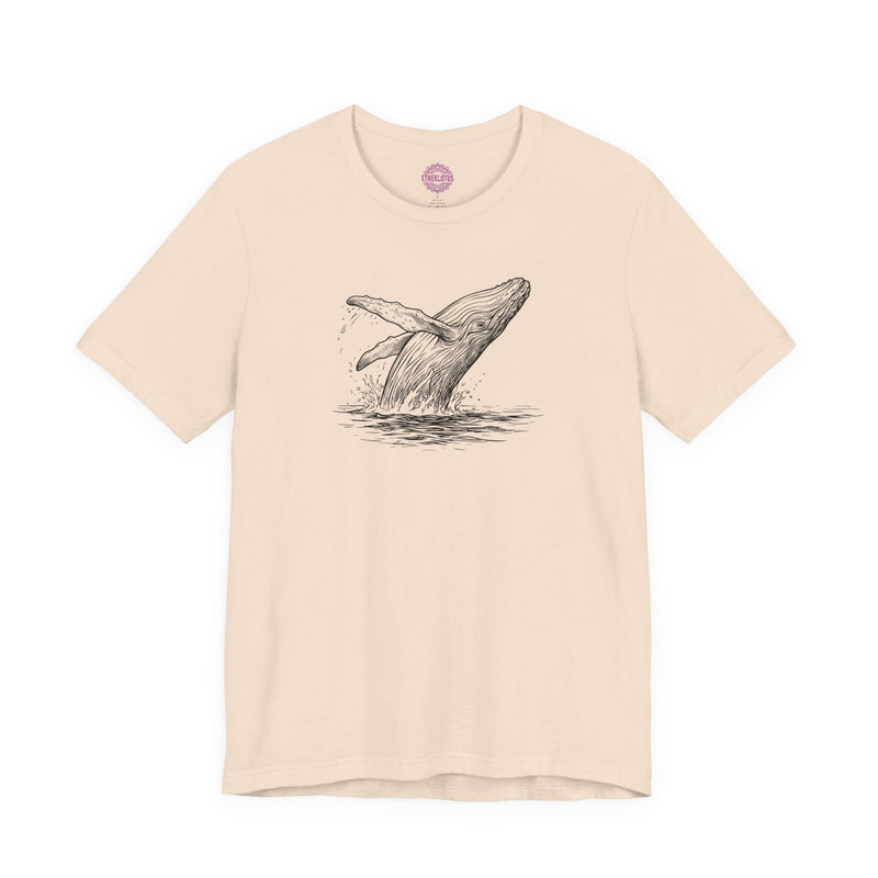 Ancient Wisdom Whale Premium Unisex T-Shirt