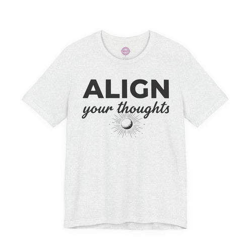Align Your Thoughts Radiant Mindset Premium Unisex T-Shirt