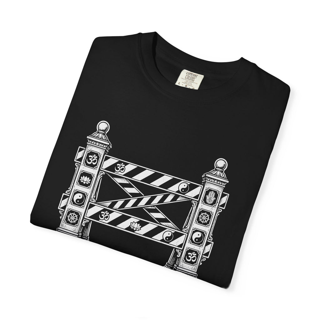 Closed For Spiritual Maintenance Sacred Gate Comfort Colors® Unisex T-Shirt