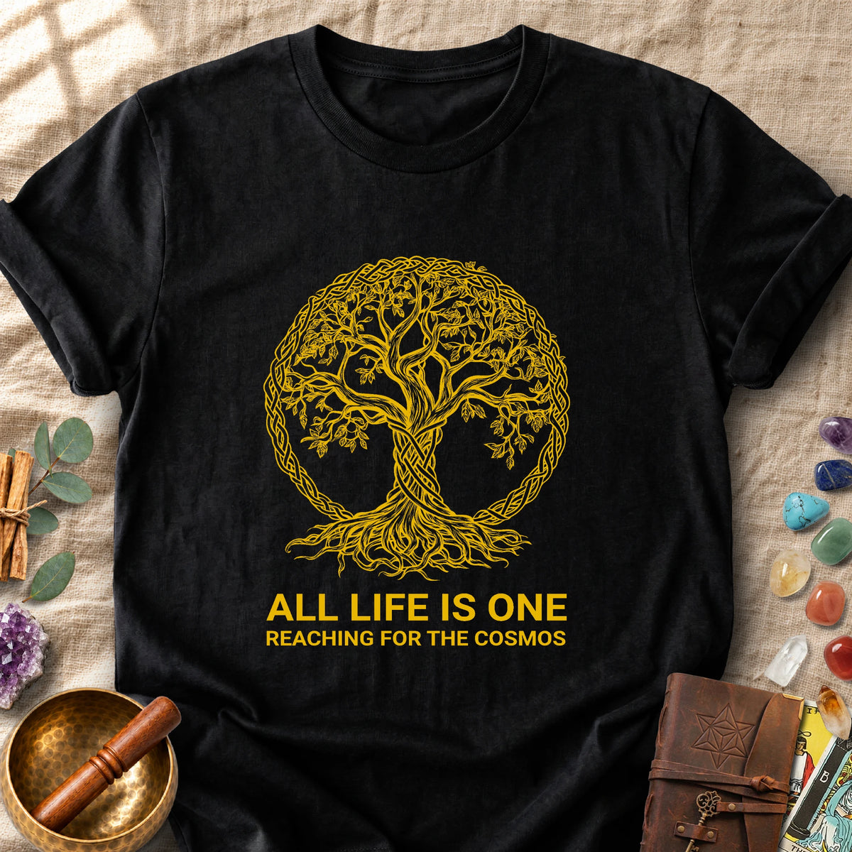 Tree of Life All Life Is One Comfort Colors® Unisex T-Shirt