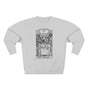 The Lovers Mirrored Soul Tarot Premium Unisex Sweatshirt