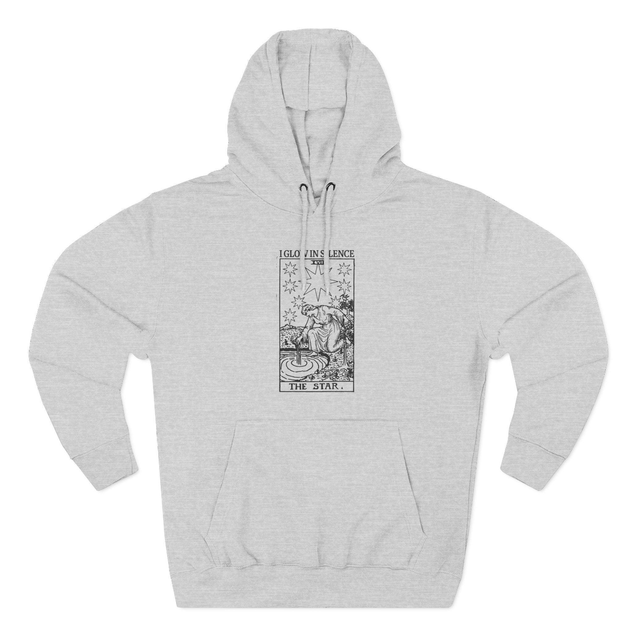 The Star Glow In Silence Tarot Premium Unisex Hoodie