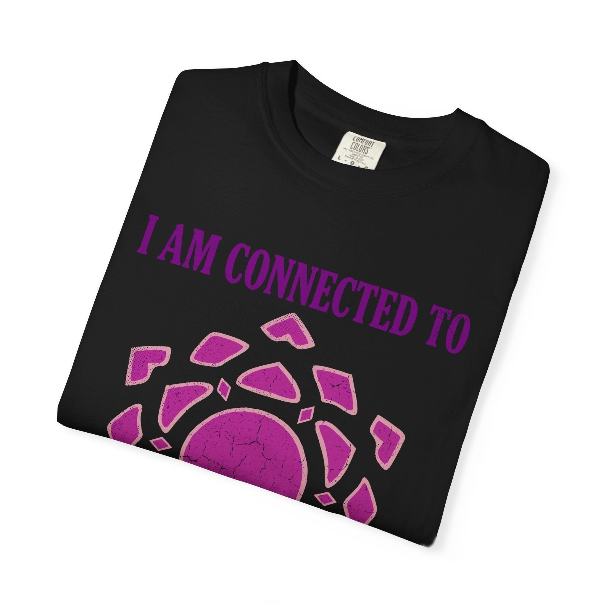 I Am Connected to the Infinite Crown Chakra Sahasrara Comfort Colors® Unisex T-Shirt