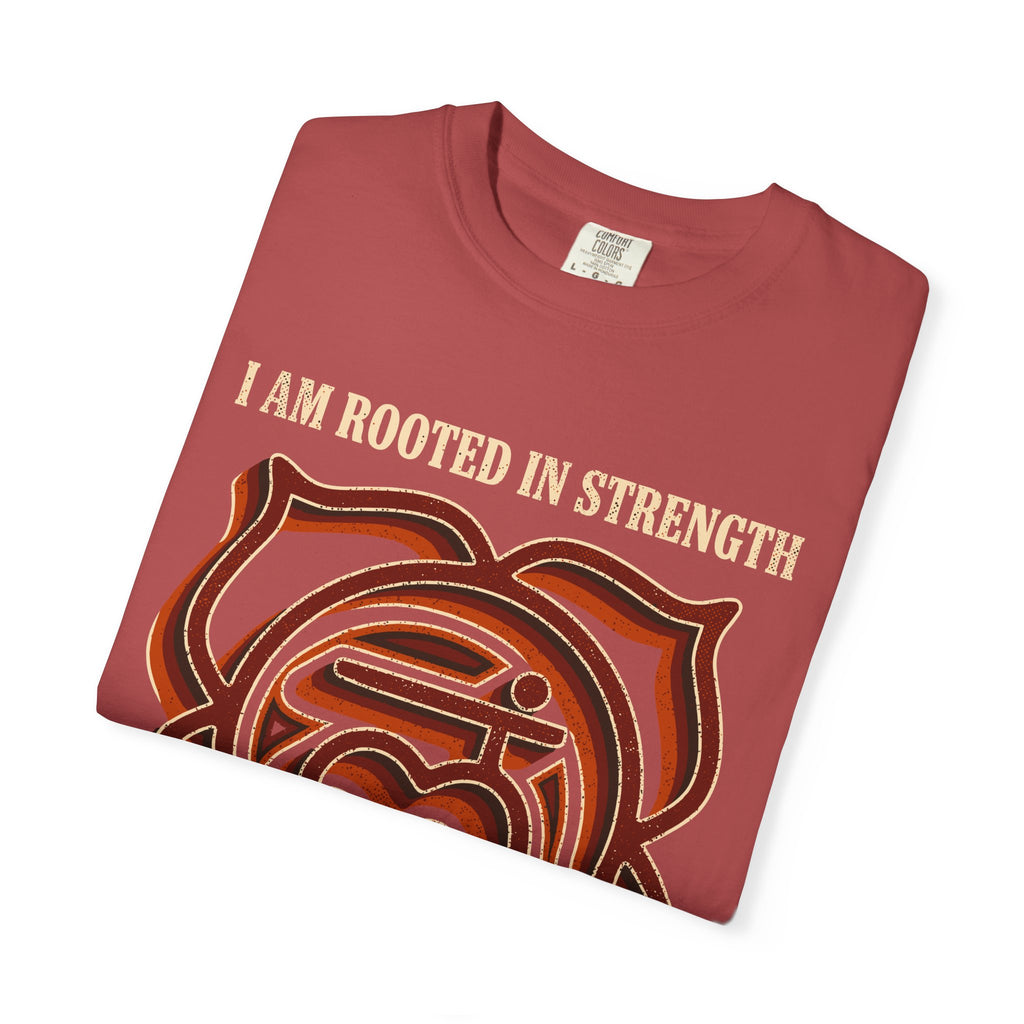 I Am Rooted in Strength No Storm Can Break Me Root Chakra Comfort Colors® Unisex T-Shirt