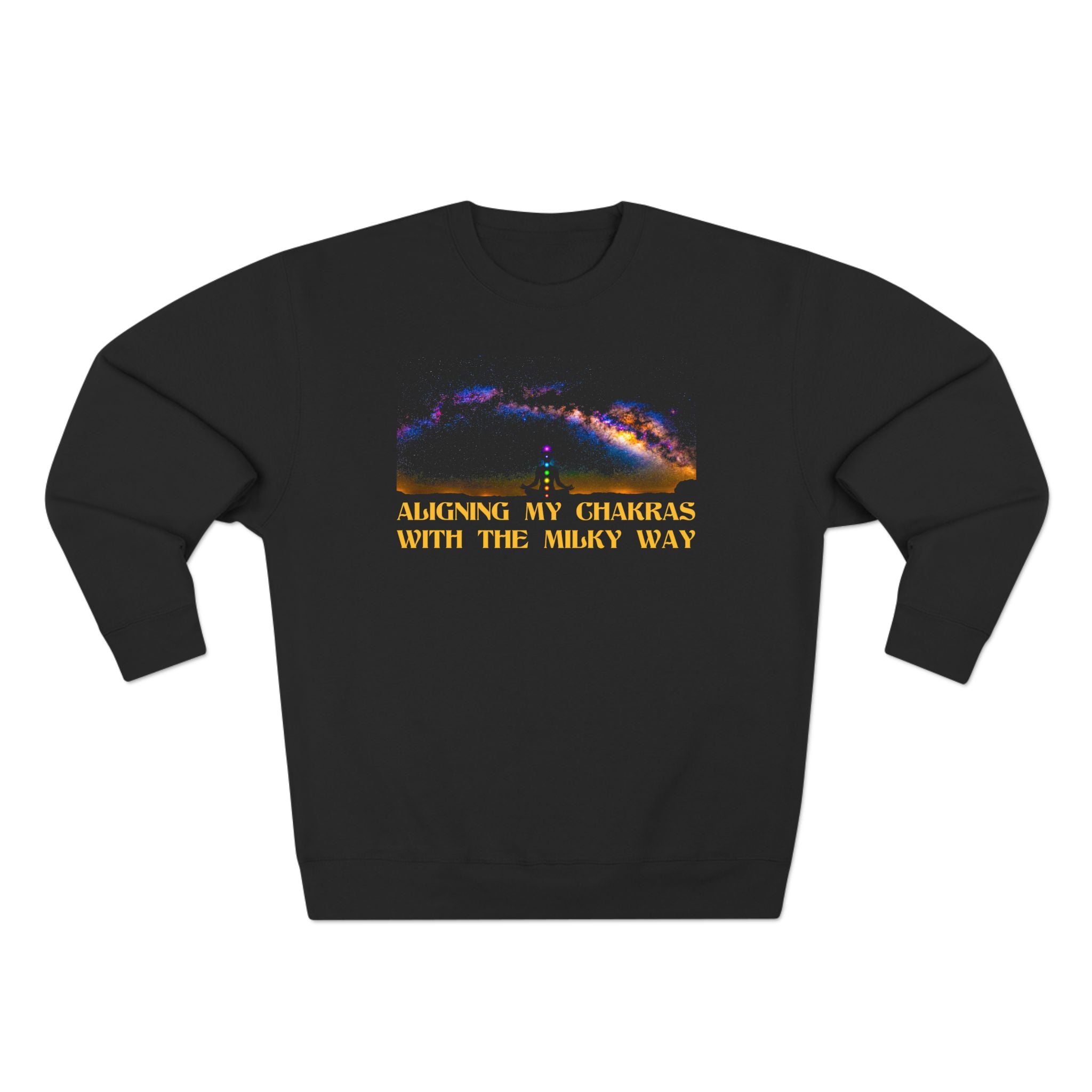 Milky Way Chakra Alignment Premium Unisex Sweatshirt