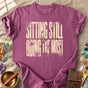 Sitting Still Doing the Most Comfort Colors® Unisex T-Shirt