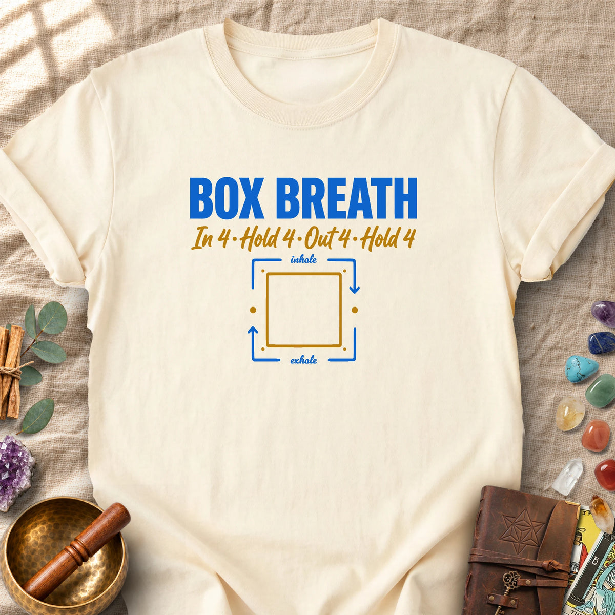 Box Breath 4-4-4-4 Comfort Colors® Unisex T-Shirt