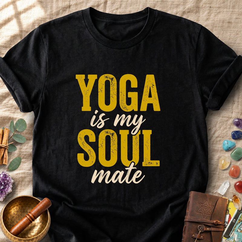 Yoga Is My Soul Mate Comfort Colors® Unisex T-Shirt