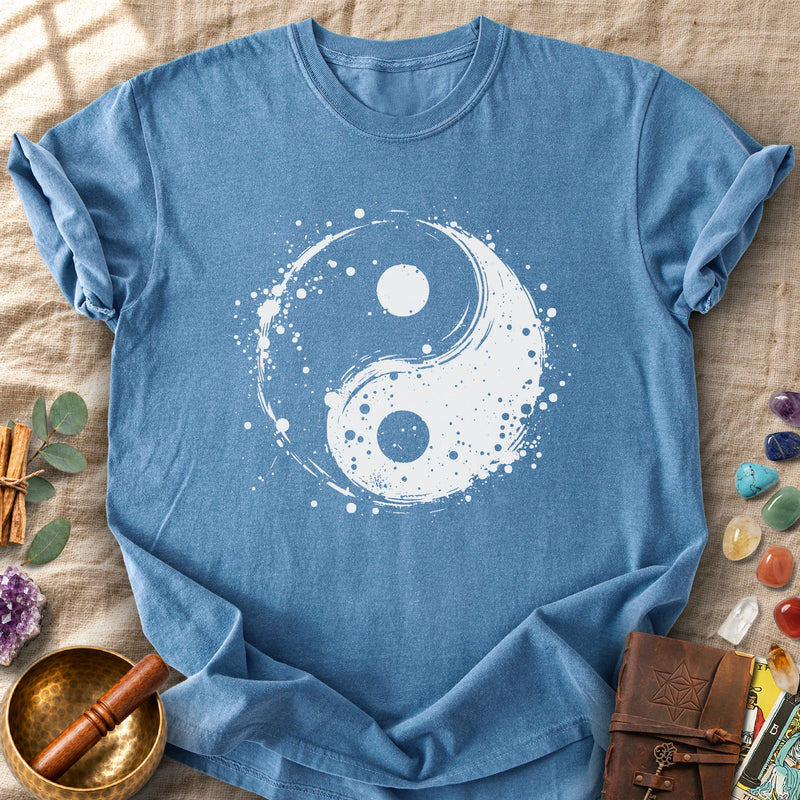 Yin Yang Cosmic Splash Comfort Colors® Unisex T-Shirt