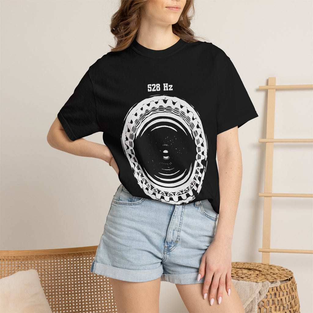 528 Hz Solfeggio Miracle Tone Cymatics Love Frequency Comfort Colors® Unisex T-Shirt