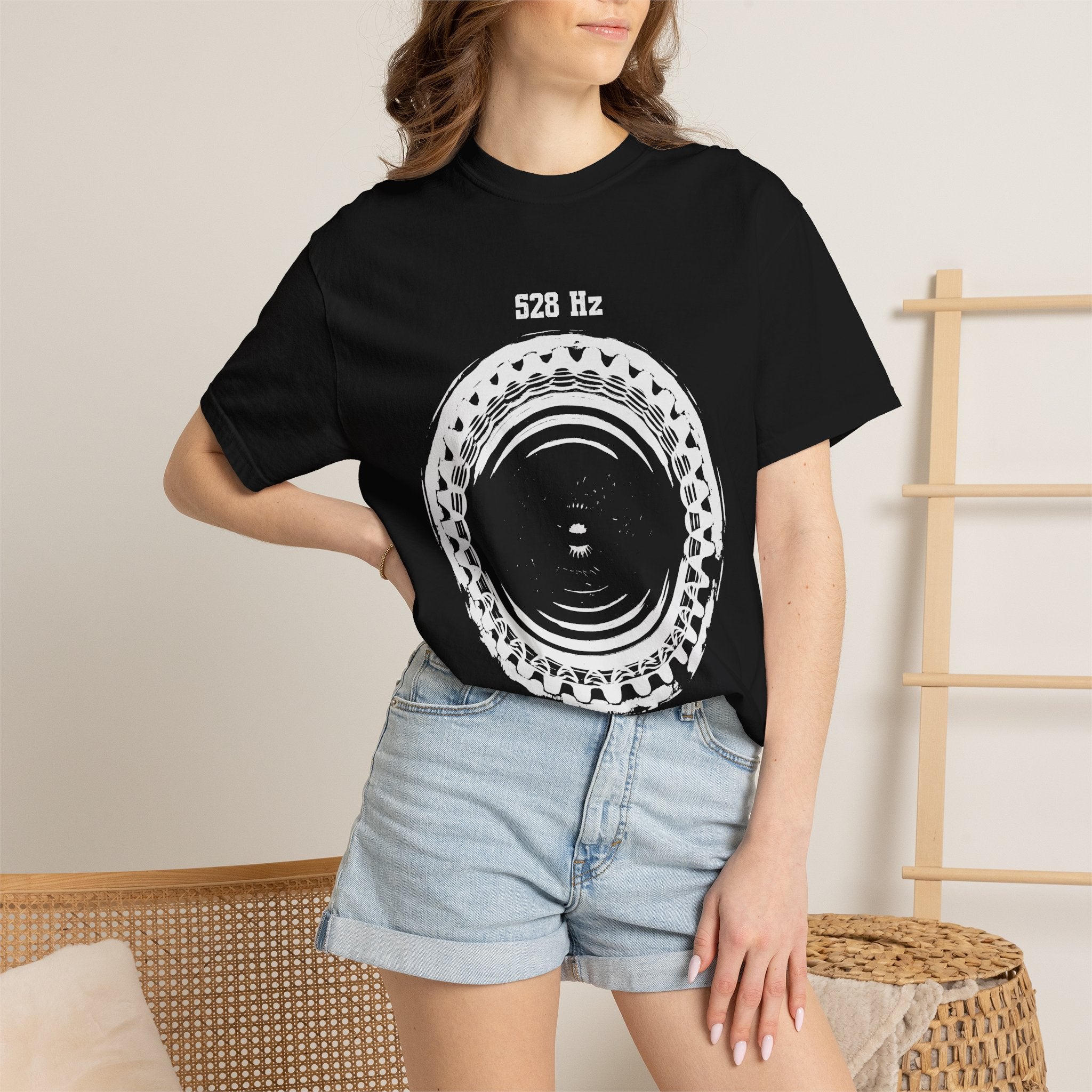 528 Hz Solfeggio Miracle Tone Cymatics Love Frequency Comfort Colors® Unisex T-Shirt
