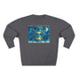 Trust In Divine Timing Celestial Hourglass Premium Unisex Sweatshirt