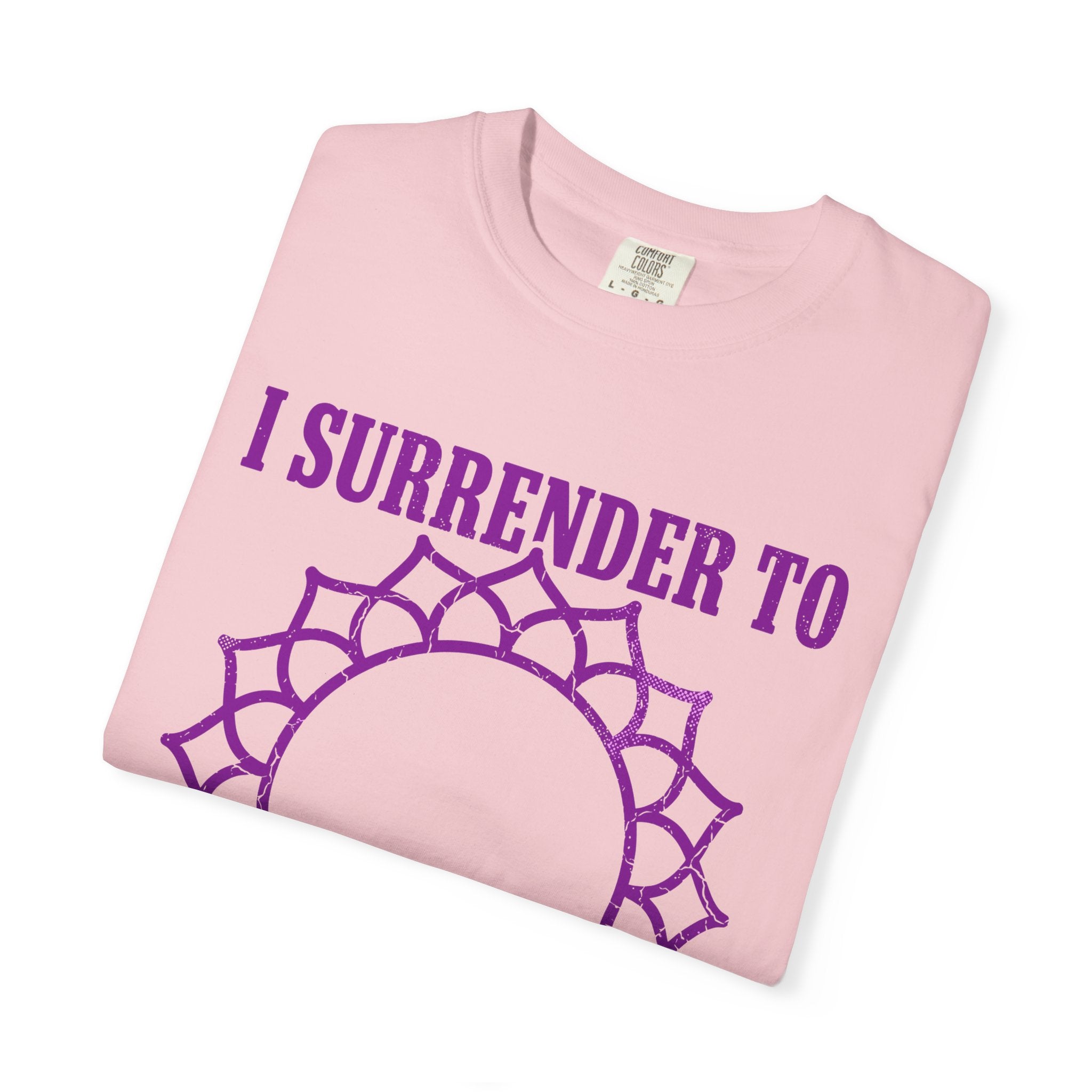 26 I Surrender to the Flow of Divine Energy Crown Chakra Comfort Colors® Unisex T-Shirt