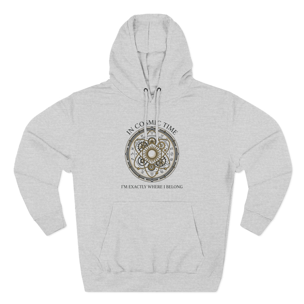 Divine Cosmic Timing Premium Unisex Hoodie