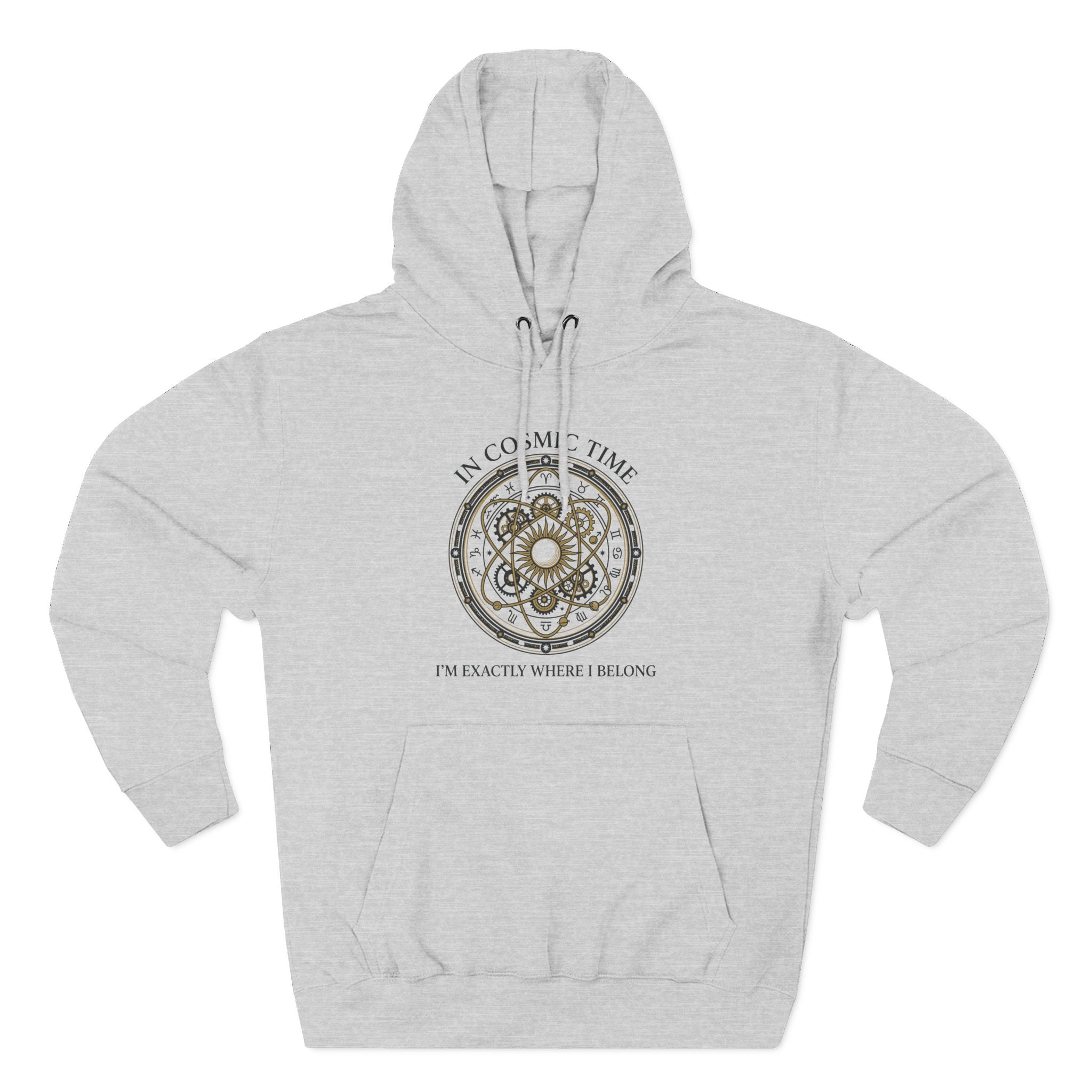 Divine Cosmic Timing Premium Unisex Hoodie