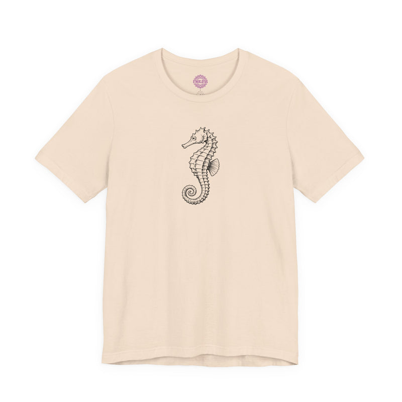 Divine Patience Seahorse Premium Unisex T-Shirt
