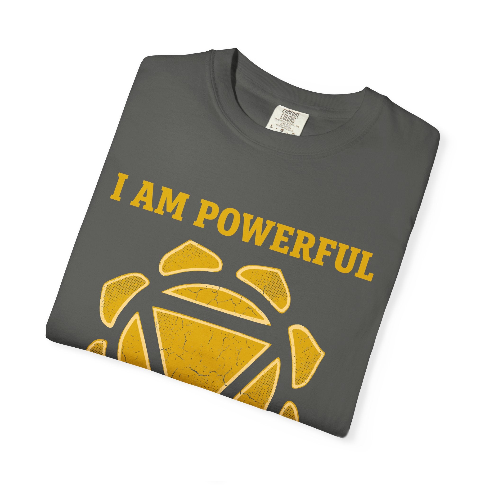 I Am Powerful Beyond Measure Solar Plexus Chakra Comfort Colors® Unisex T-Shirt