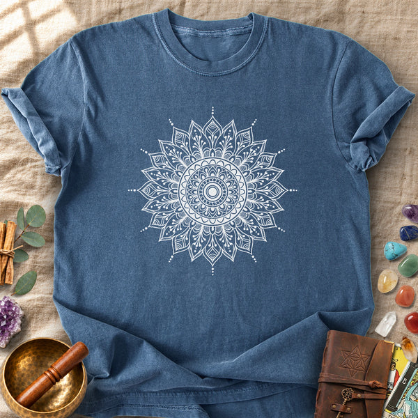 Sacred Mandala Floral Sun Comfort Colors® Unisex T-Shirt