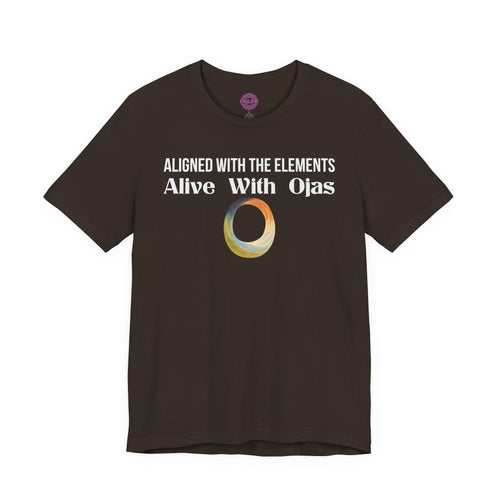 Aligned With the Elements Alive With Ojas Premium Unisex T-Shirt
