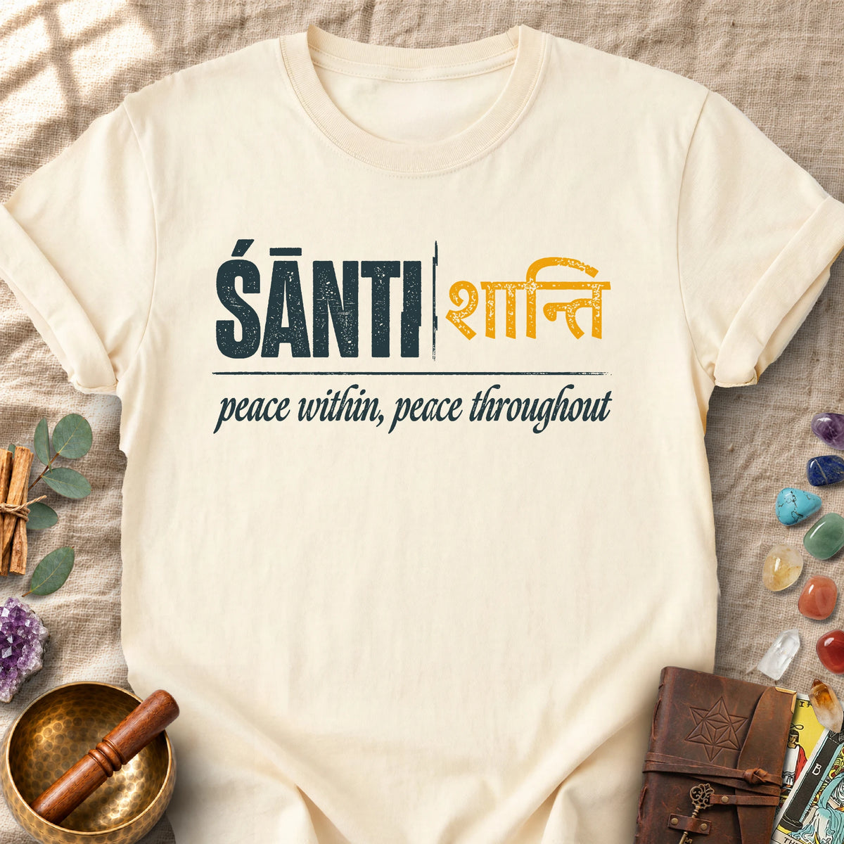 Shanti Peace Within Comfort Colors® Unisex T-Shirt