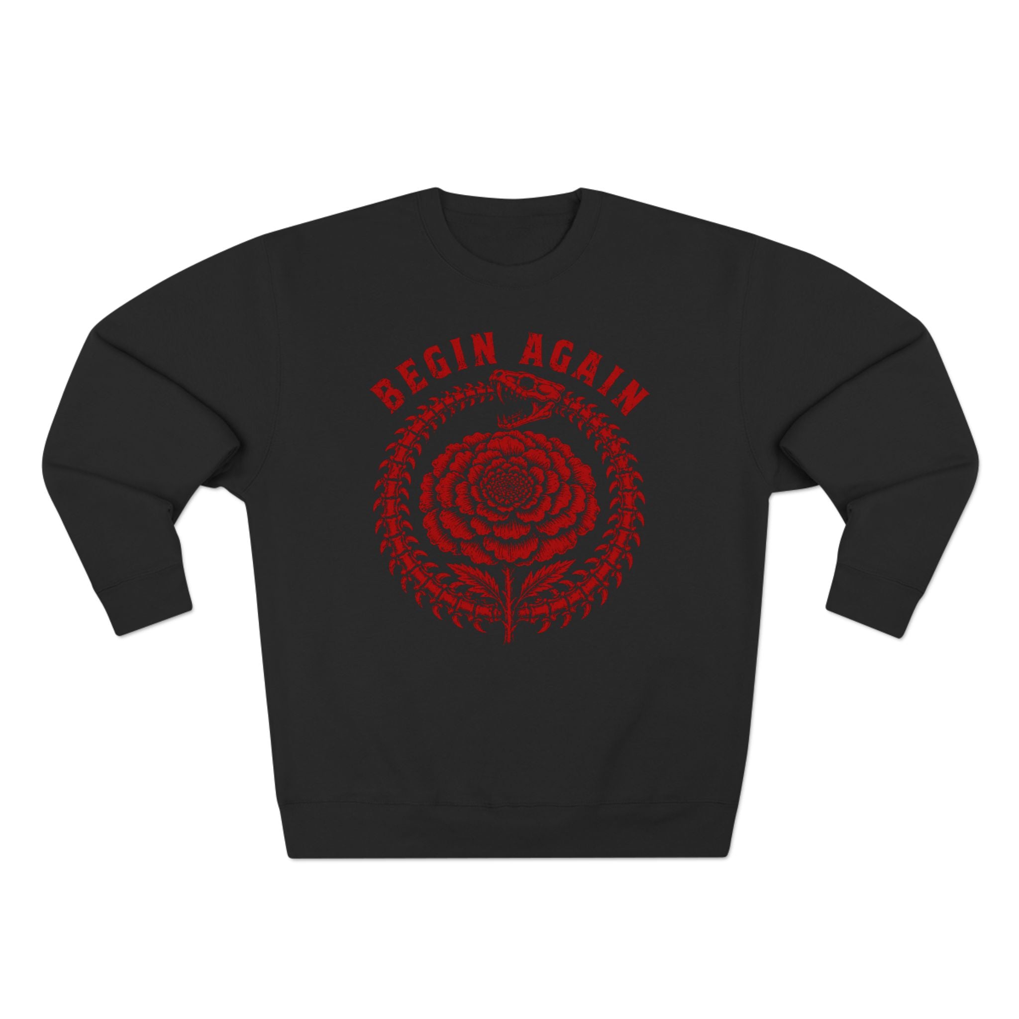 Begin Again Transformation Rebirth Premium Unisex Sweatshirt