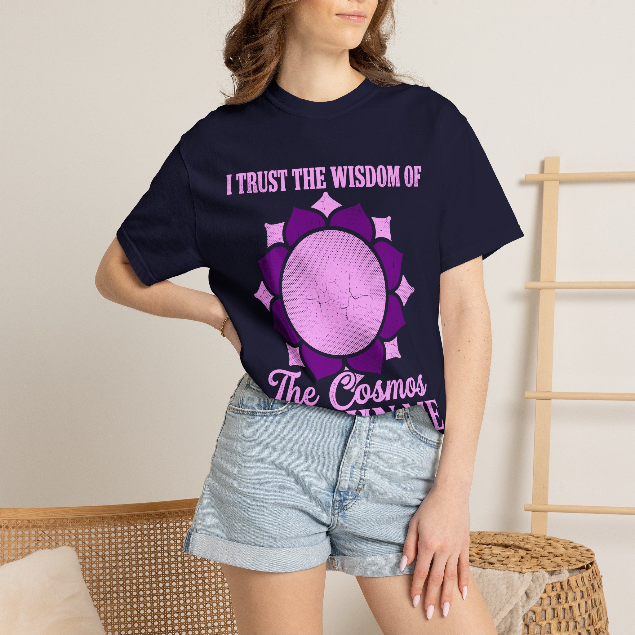 27 I Trust the Wisdom of the Cosmos Within Me Crown Chakra Comfort Colors® Unisex T-Shirt