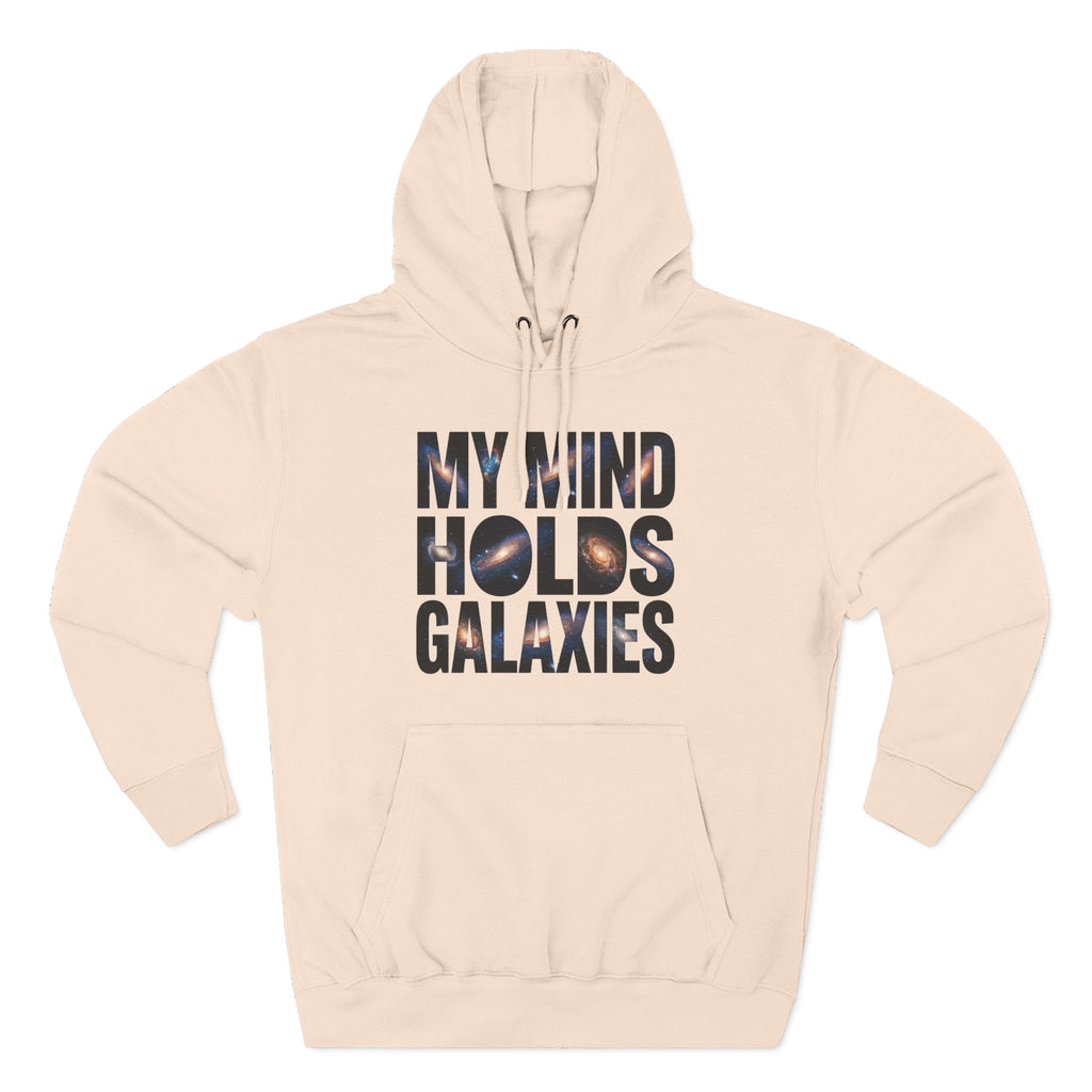 My Mind Holds Galaxies Cosmic Premium Unisex Hoodie