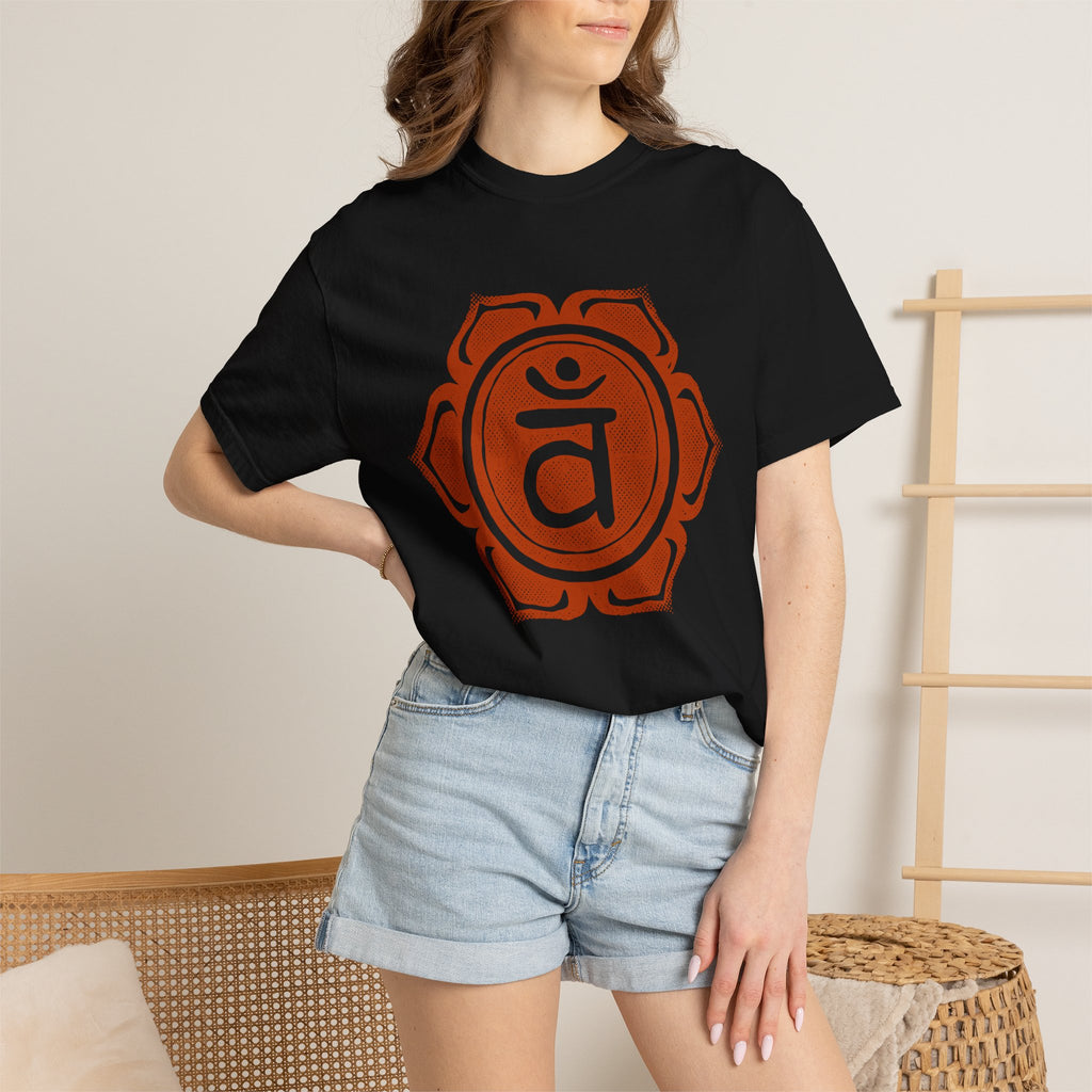 29 Vam Bija Svadhisthana Sacral Chakra Symbol Sacred Geometry Comfort Colors® Unisex T-Shirt