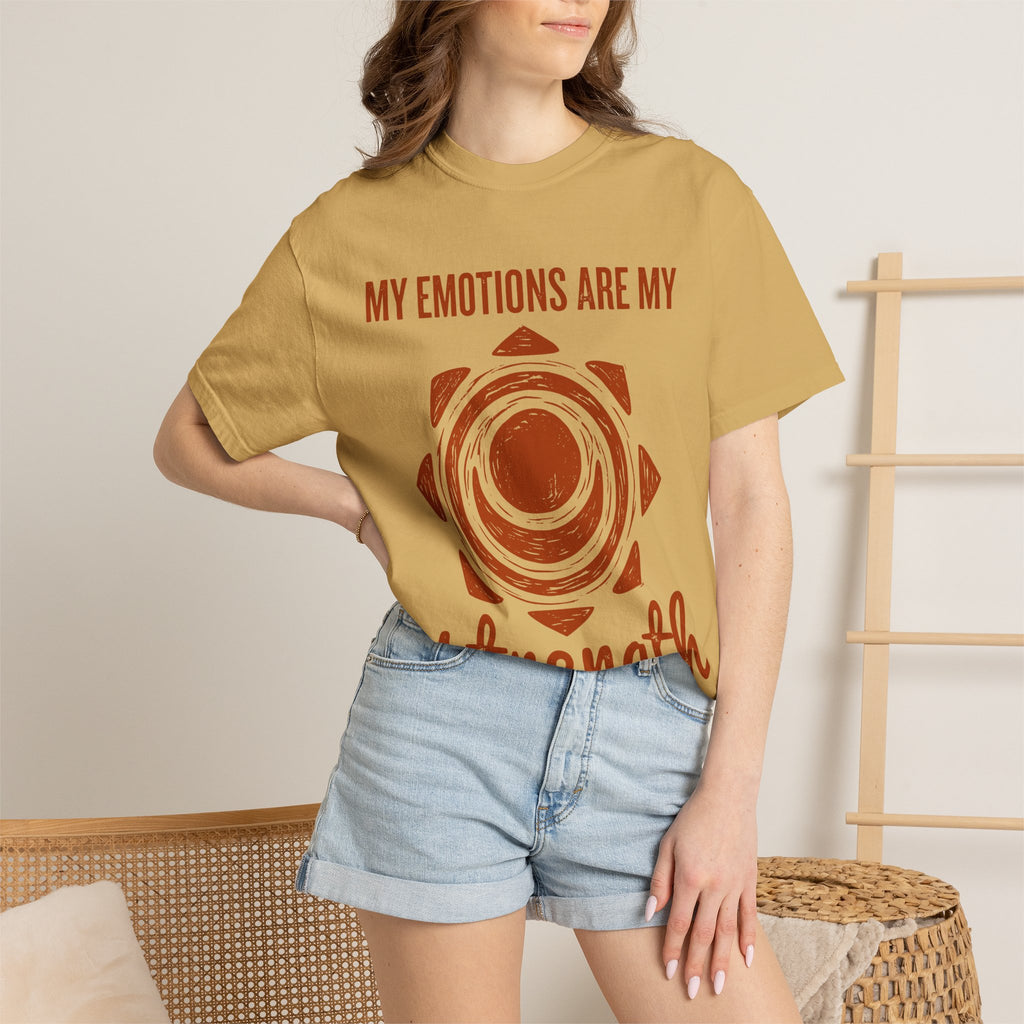 My Emotions Are My Strength Sacral Chakra Comfort Colors® Unisex T-Shirt