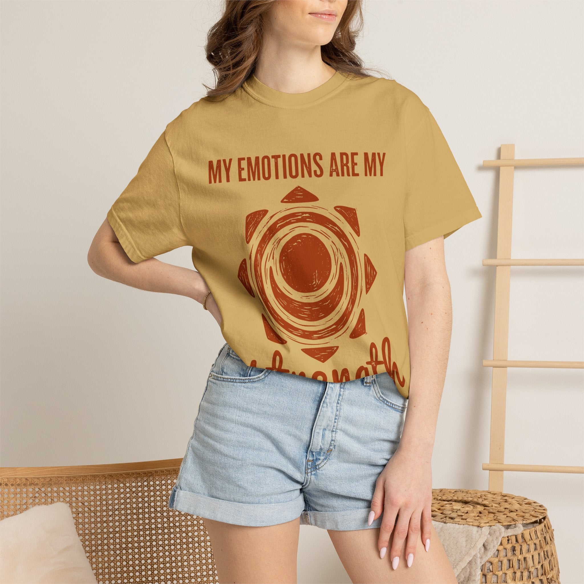 My Emotions Are My Strength Sacral Chakra Comfort Colors® Unisex T-Shirt