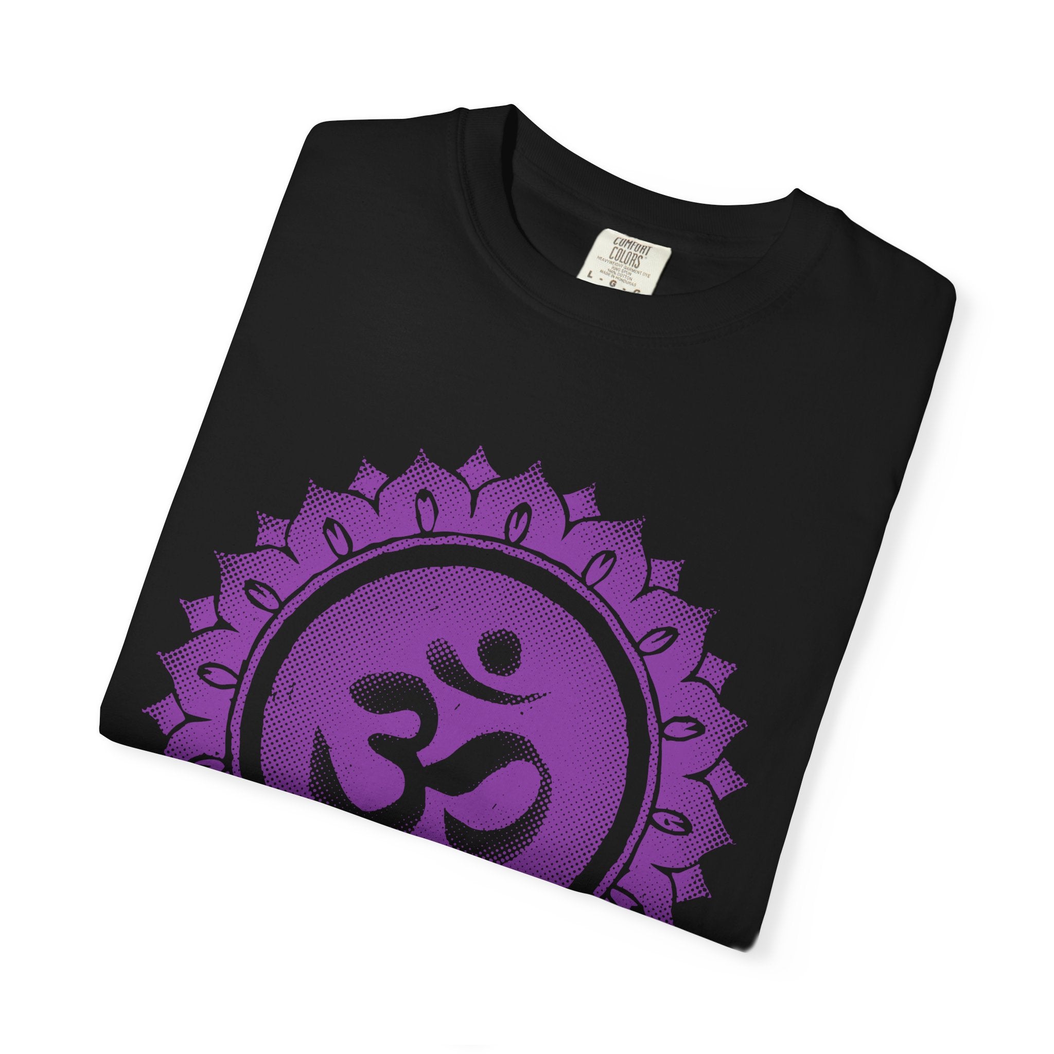 Om Sahasrara Crown Chakra Symbol Sacred Geometry Comfort Colors® Unisex T-Shirt