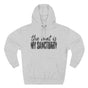 The Mat Is My Sanctuary Yoga Premium Unisex Hoodie