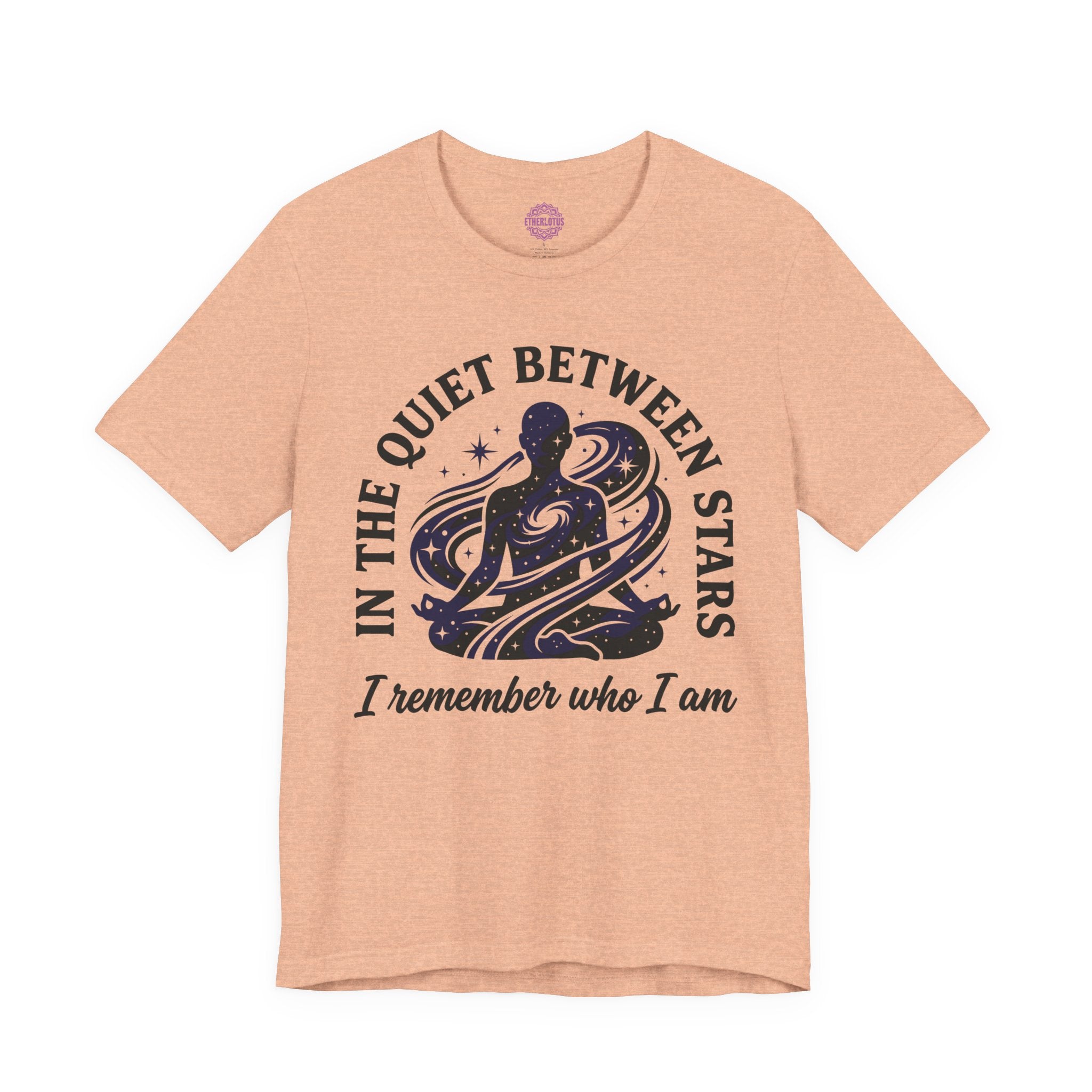 In The Quiet Between Stars Meditation Premium Unisex T-Shirt