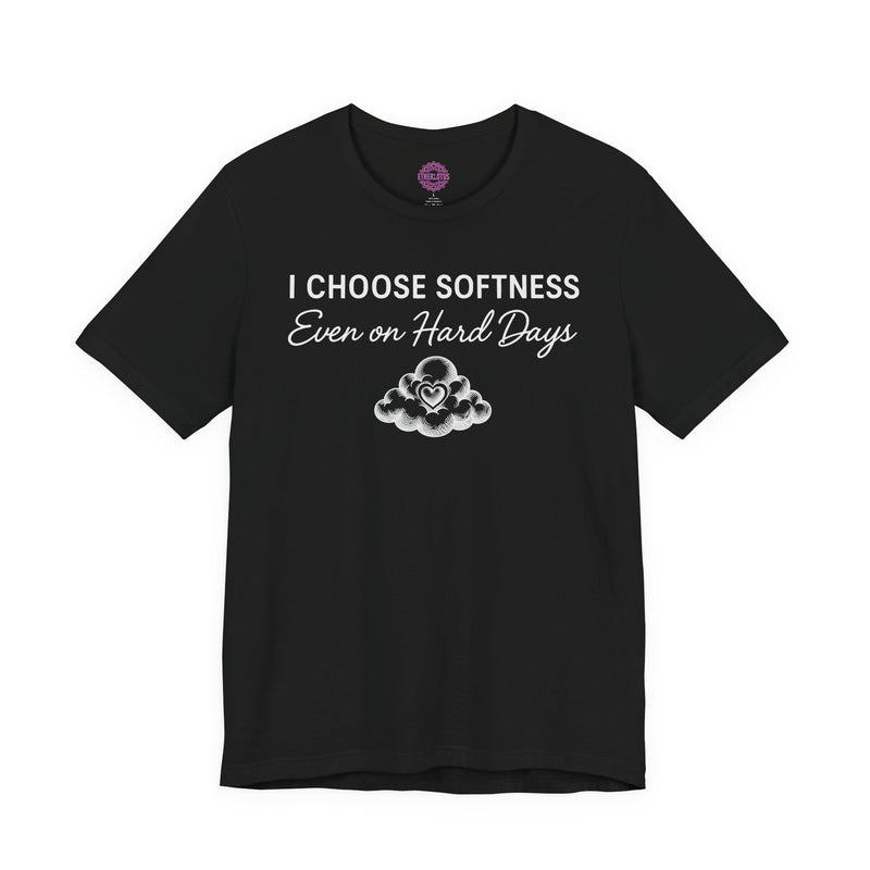 I Choose Softness Cloud Heart Premium Unisex T-Shirt
