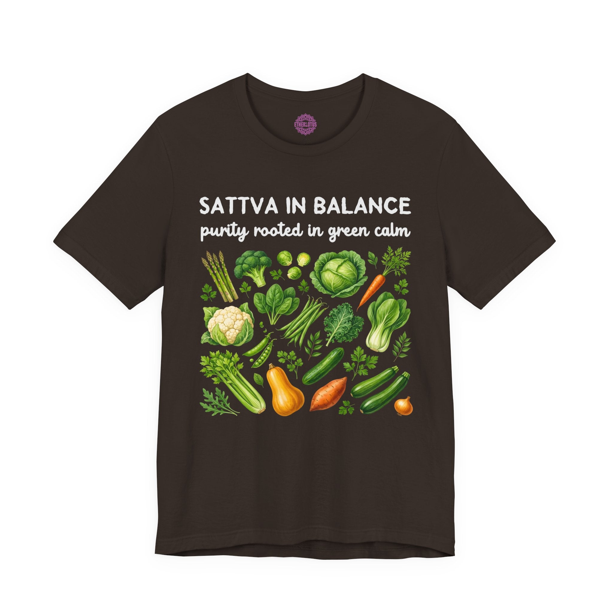Sattva in Balance Purity Rooted in Green Calm Premium Unisex T-Shirt