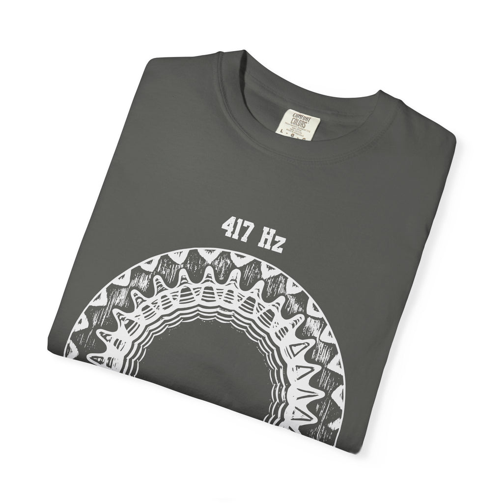 417 Hz Solfeggio Frequency Cymatics Sound Wellness Comfort Colors® Unisex T-Shirt