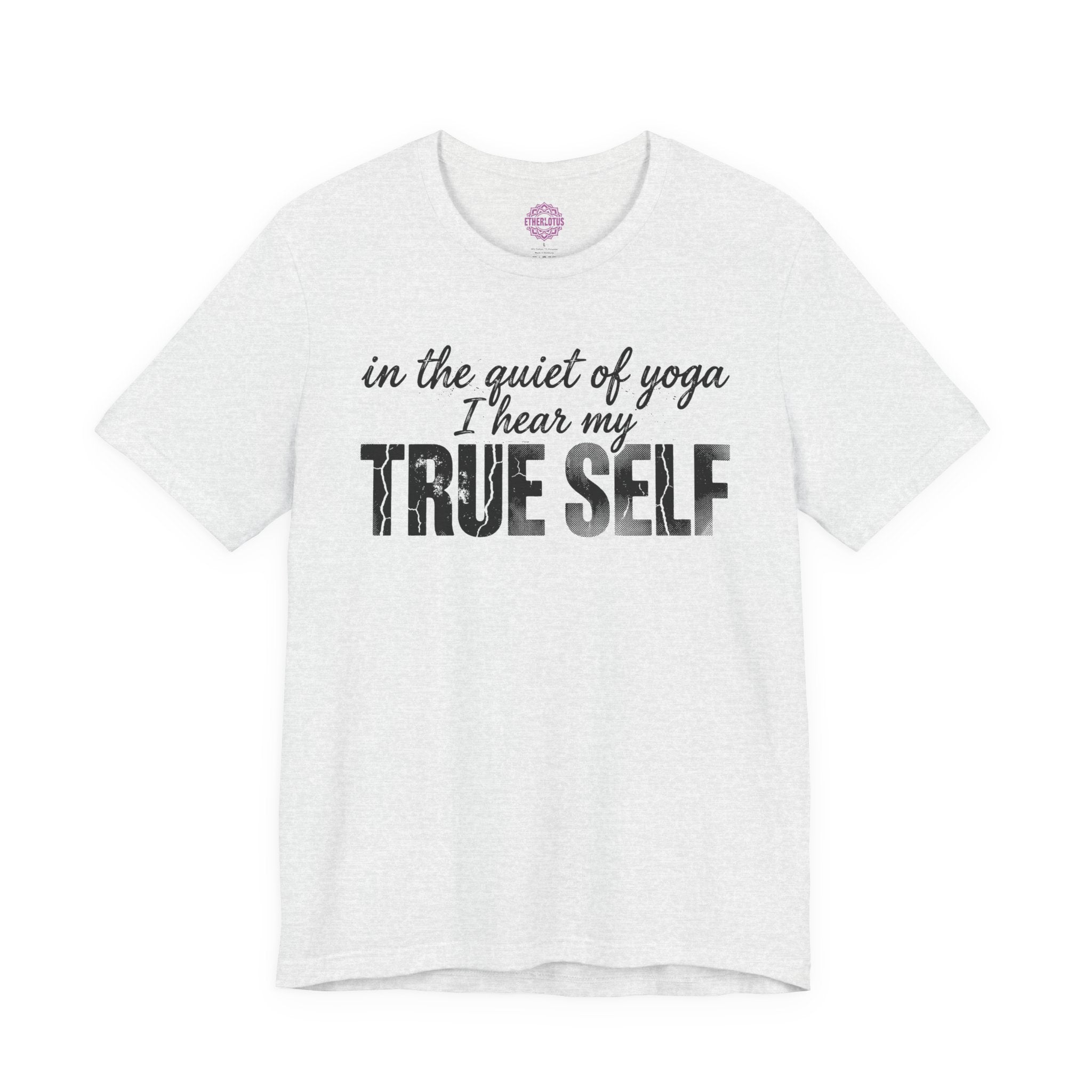 In the Quiet of Yoga True Self Premium Unisex T-Shirt