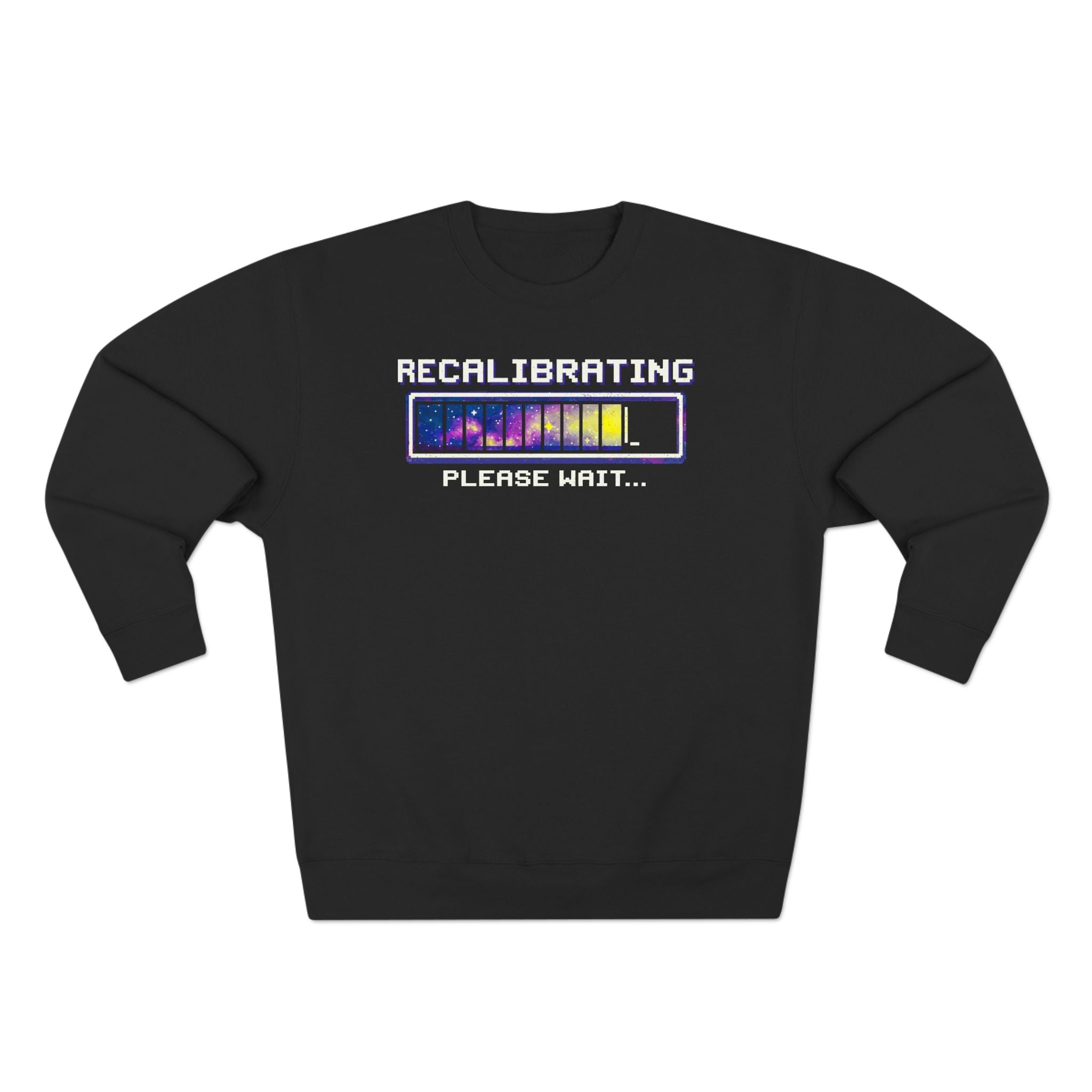 Recalibrating Loading Bar Premium Unisex Sweatshirt