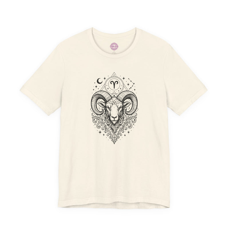 Aries Sovereign Geometry Premium Unisex T-Shirt