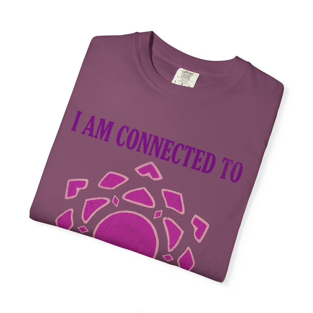 I Am Connected to the Infinite Crown Chakra Sahasrara Comfort Colors® Unisex T-Shirt
