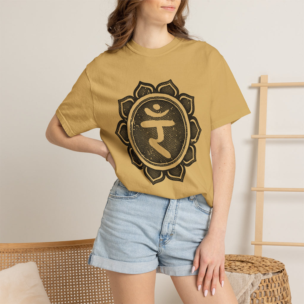 Ram Bija Manipura Solar Plexus Chakra Symbol Sacred Geometry Comfort Colors® Unisex T-Shirt