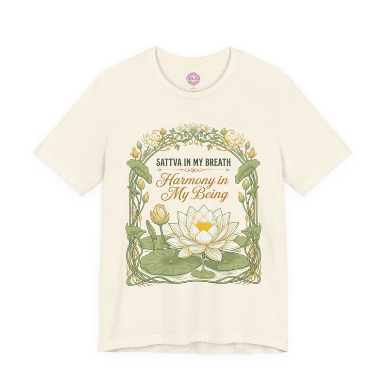 Sattva in My Breath Harmony in My Being Premium Unisex T-Shirt