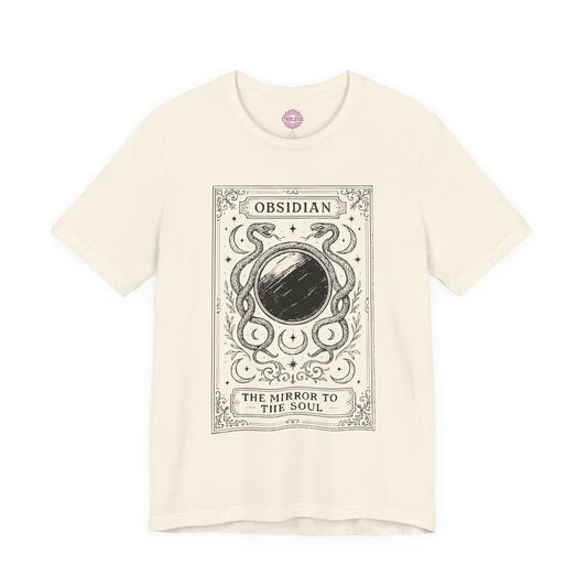 Obsidian Mirror to the Soul Premium Unisex T-Shirt