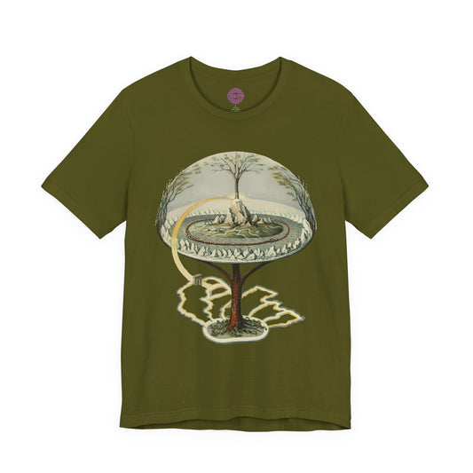 Yggdrasil World Tree Cosmic Connection Premium Unisex T-Shirt